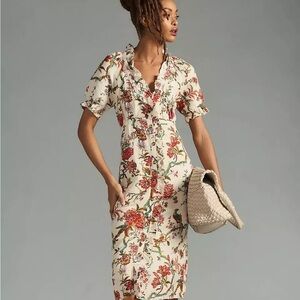 Anthropologie x Pilcro Ruffle Dress 8